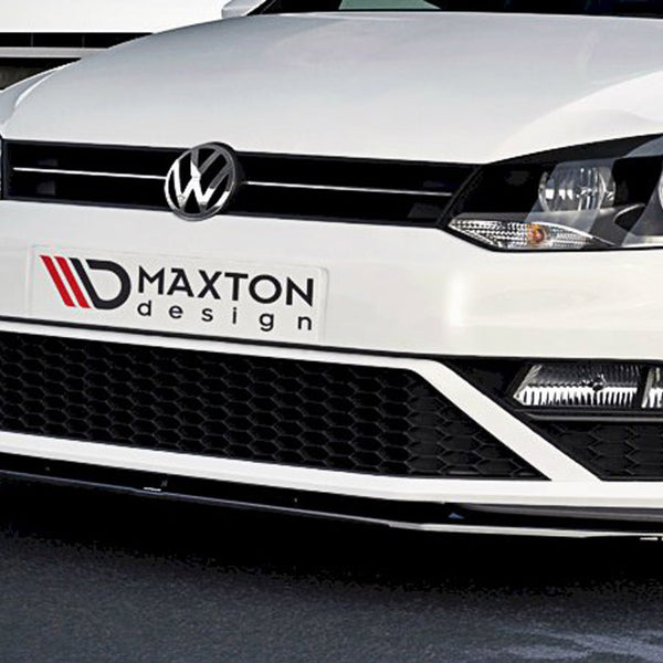 VW - Polo GTI MK5 Facelift: Maxton Front Splitter V1