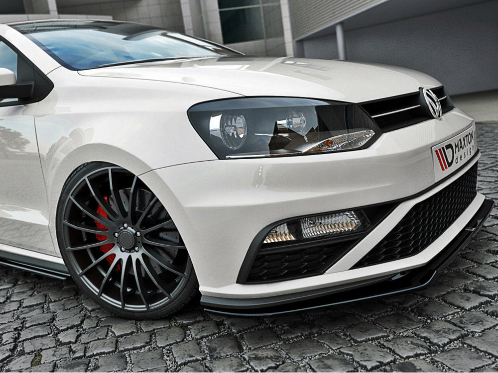 VW - Polo GTI MK5 Facelift: Maxton Front Splitter V2