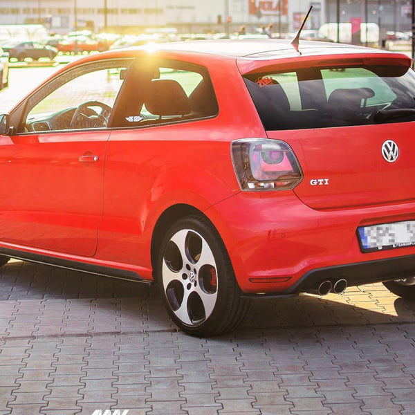 VW - Polo GTI MK5: Maxton Rear Side Splitters