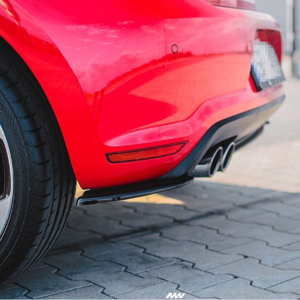 VW - Polo GTI MK5: Maxton Rear Side Splitters