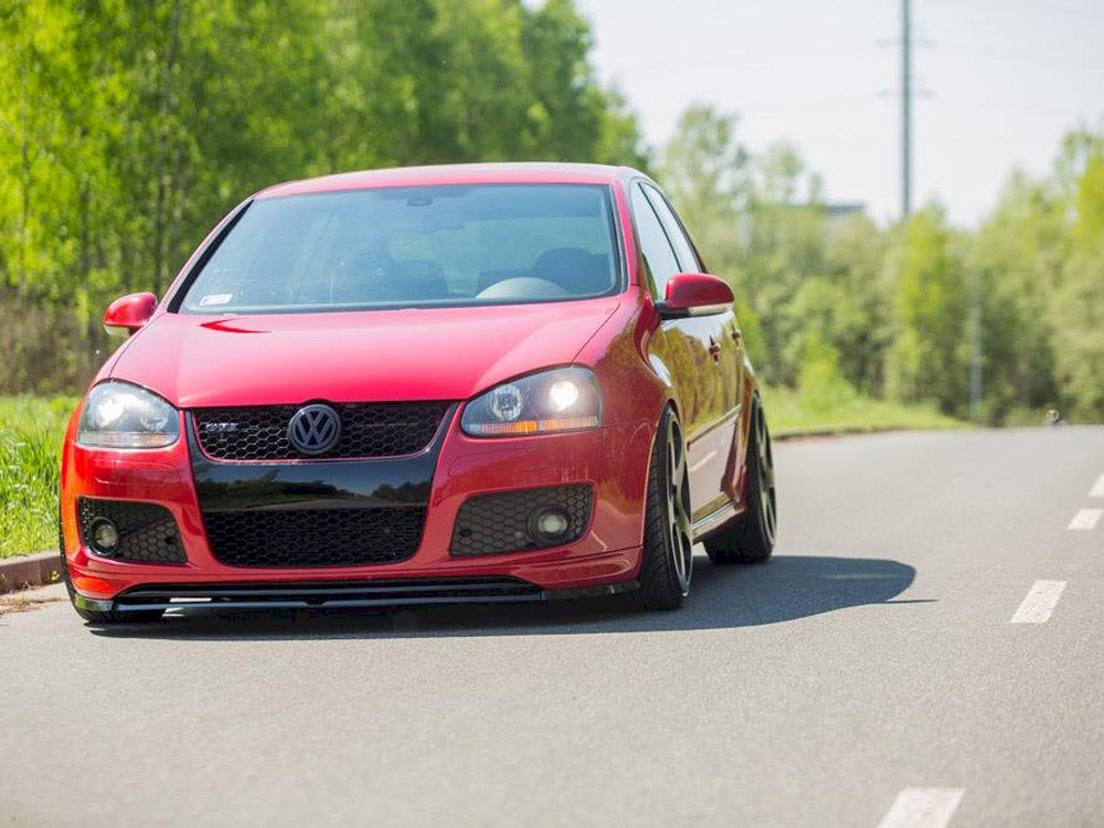 VW - Golf V GTI (For GTI 30TH Front Bumper Spoiler): Maxton Front Splitter