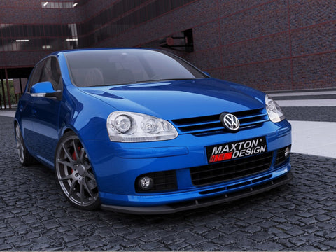 VW - Golf MK5 (FIT ONLY With Votex Front LIP): Maxton Front Splitter