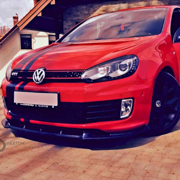 VW - Golf VI GTI 35TH: Maxton Front Splitter