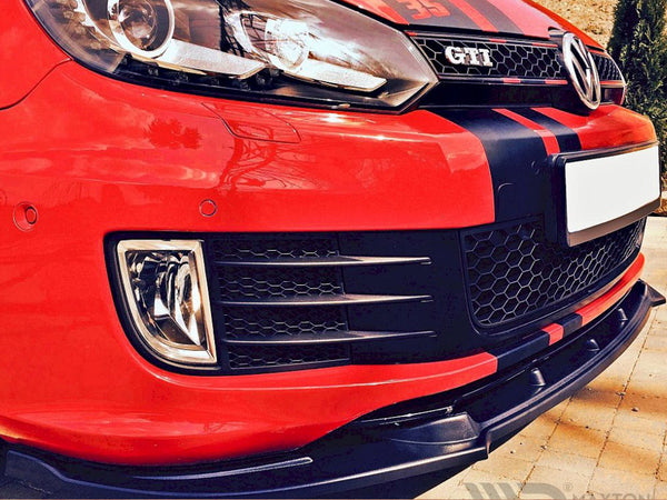 VW - Golf VI GTI 35TH: Maxton Front Splitter