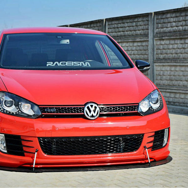 VW - Golf MK6 GTI 35TH: Maxton Front Racing Splitter