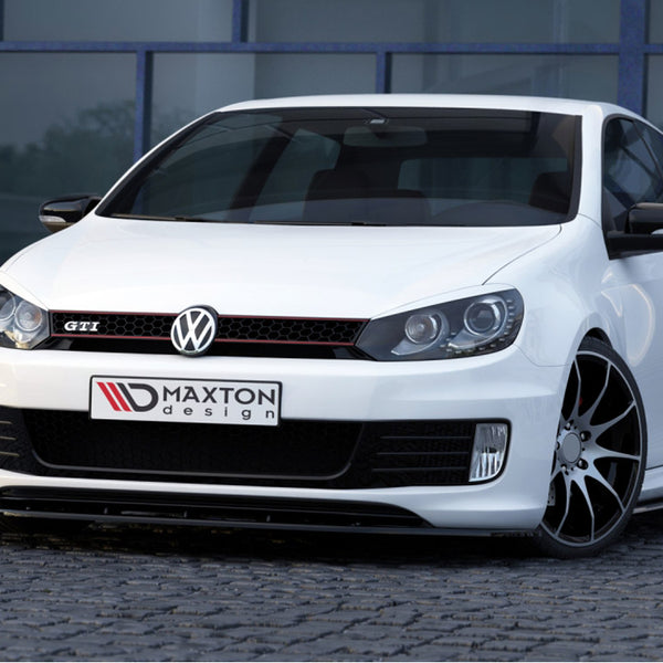 VW - Golf VI (For Golf GTI 35TH): Maxton Front Splitter V2