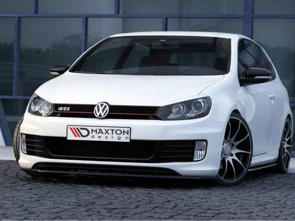 VW - Golf VI (For Golf GTI 35TH): Maxton Front Splitter V2