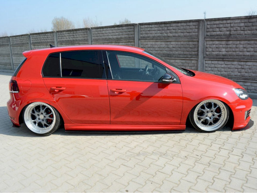 VW - Golf VI GTI 35TH / R20: Maxton Racing Side Skirts