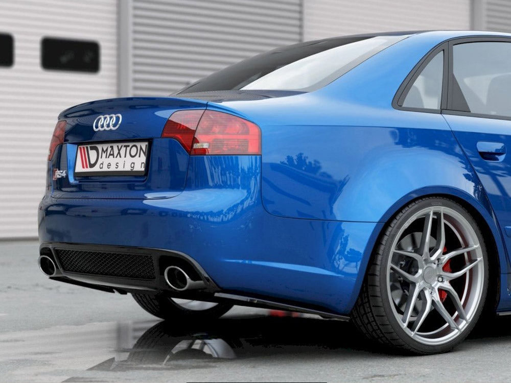 Audi - RS4 Sedan B7: Maxton Rear Side Splitters V1