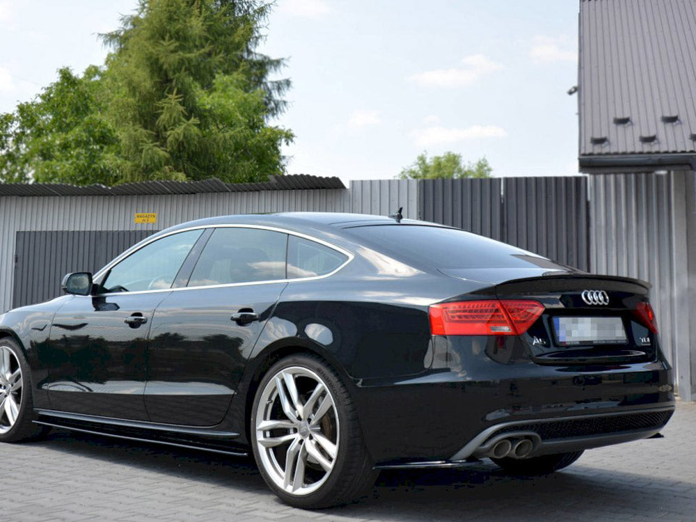 Audi - A5 S Line 8T Facelift Sportback: Maxton Rear Side Splitters