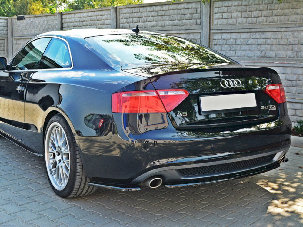 Audi - A5 S Line 8T: Maxton Central Rear Splitter