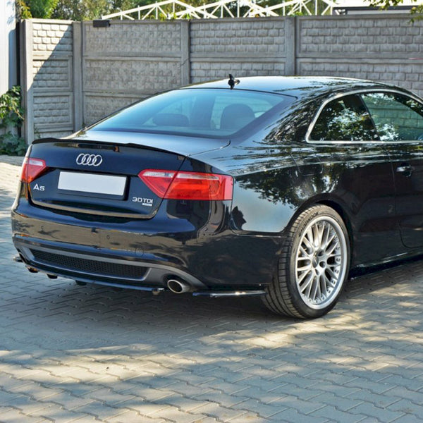 Audi - A5 S Line 8T: Maxton Central Rear Splitter (Vertical Bars)