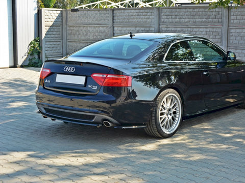 Audi - A5 S Line 8T: Maxton Central Rear Splitter (Vertical Bars)