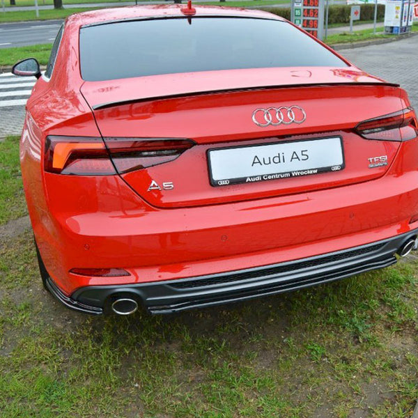 Audi - A5 S Line F5 Coupe / Sportback: Maxton Central Rear Splitter
