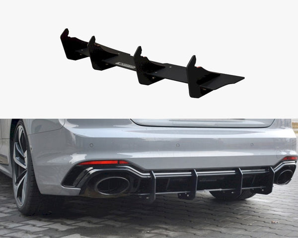 Audi - RS5 Coupe / Sportback F5: Maxton Rear Diffuser V2