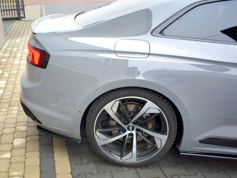 Audi - RS5 Coupe / Sportback F5: Maxton Rear Side Splitters