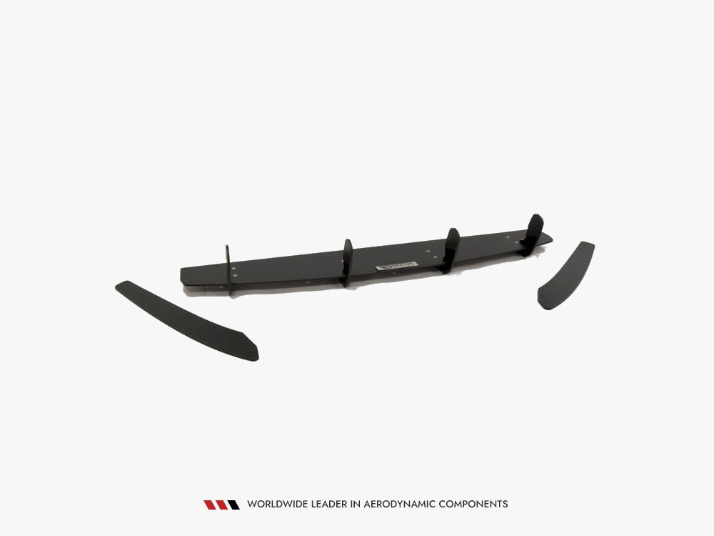 Audi - A6 S Line C7 (exhaust 2x1): Maxton Rear Diffuser; Rear Side Splitters