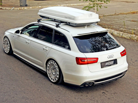 Audi - A6 C7 S Line Avant (2011-2014): Maxton Central Rear Splitter