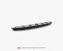 Audi - A6 C7 S Line Avant Exhaust 2X1 (2011-2014): Maxton Central Rear Splitter (Vertical Bars)