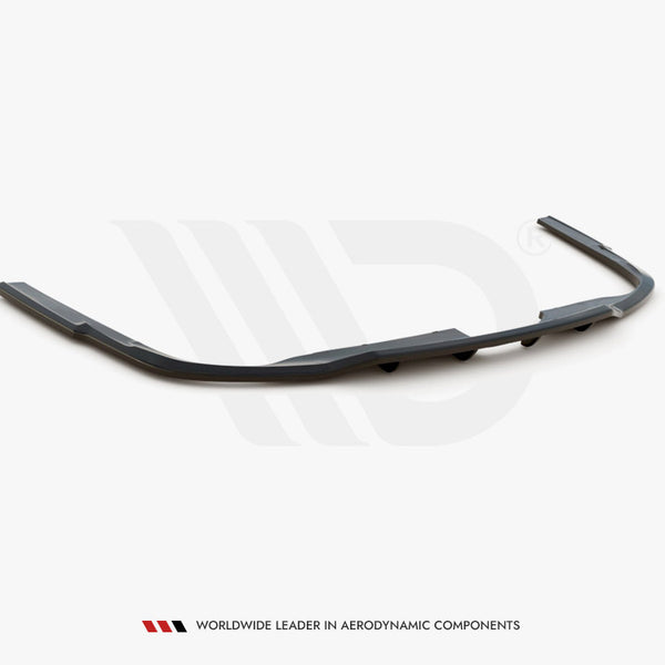 Audi - A6 S Line C8: Maxton Central Rear Splitter (Vertical Bars)