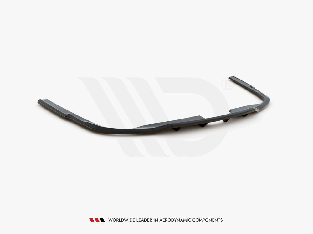 Audi - A6 S Line C8: Maxton Central Rear Splitter (Vertical Bars)