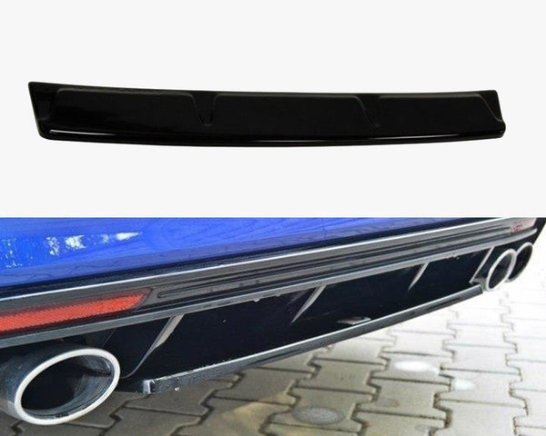 VW - Golf R MK7 Estate: Maxton Central Rear Splitter