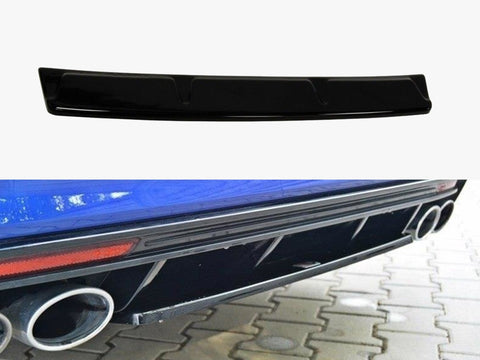 VW - Golf R MK7 Estate: Maxton Central Rear Splitter