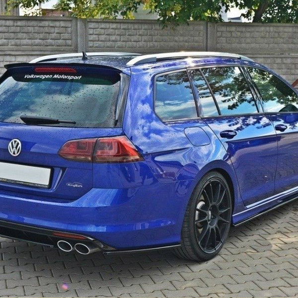 VW - Golf R MK7 Estate: Maxton Central Rear Splitter