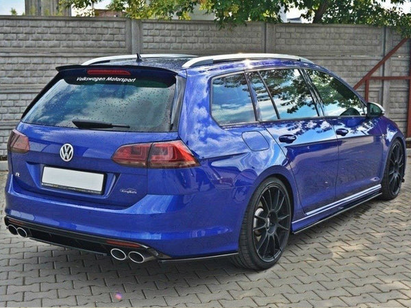 VW - Golf R MK7 Estate: Maxton Central Rear Splitter