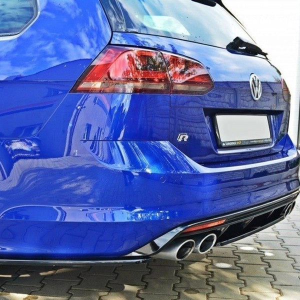 VW - Golf R MK7 Estate: Maxton Central Rear Splitter