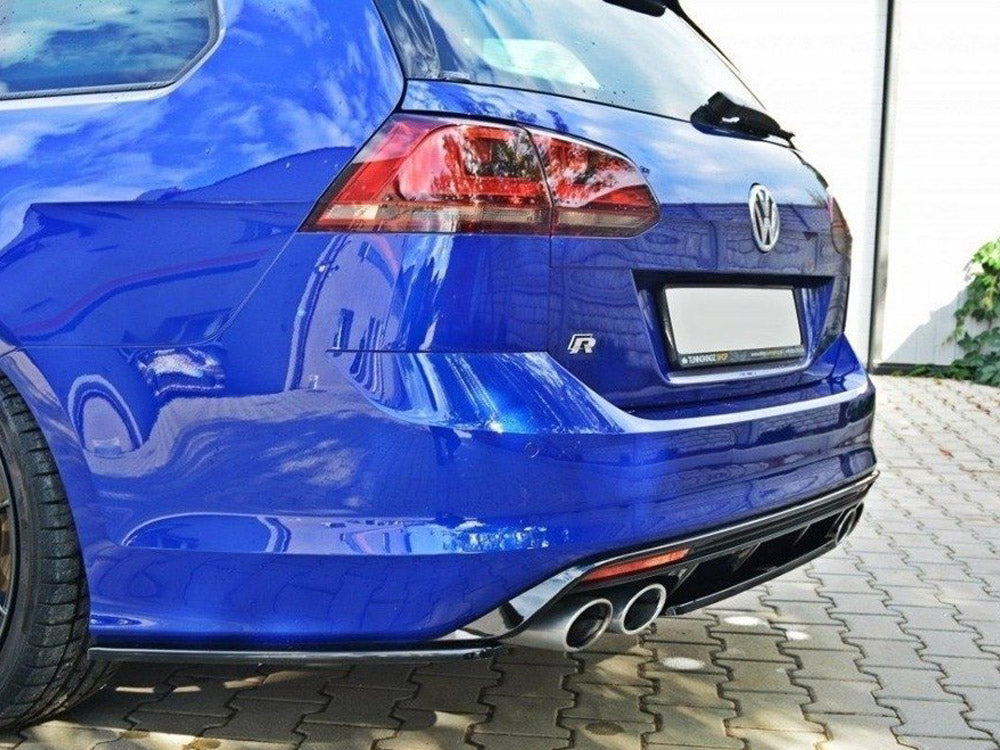 VW - Golf R MK7 Estate: Maxton Central Rear Splitter