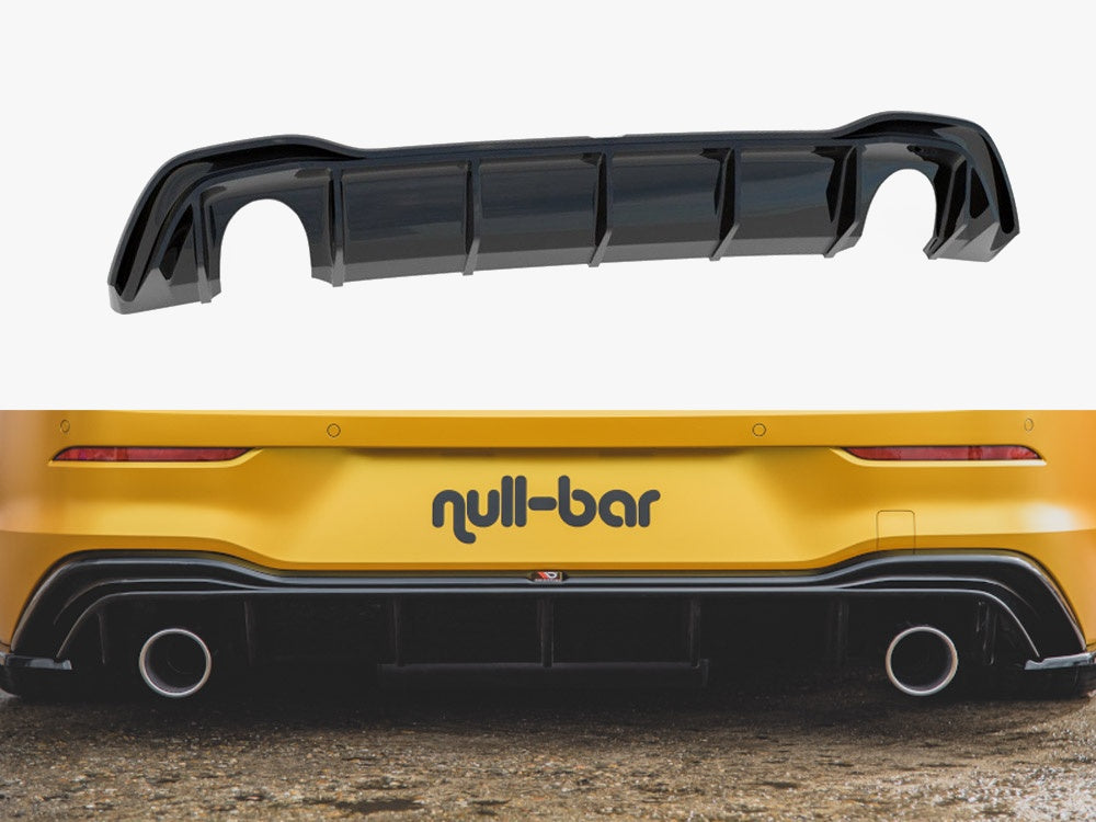 VW - Golf MK8 (GTI Look): Maxton Rear Diffuser