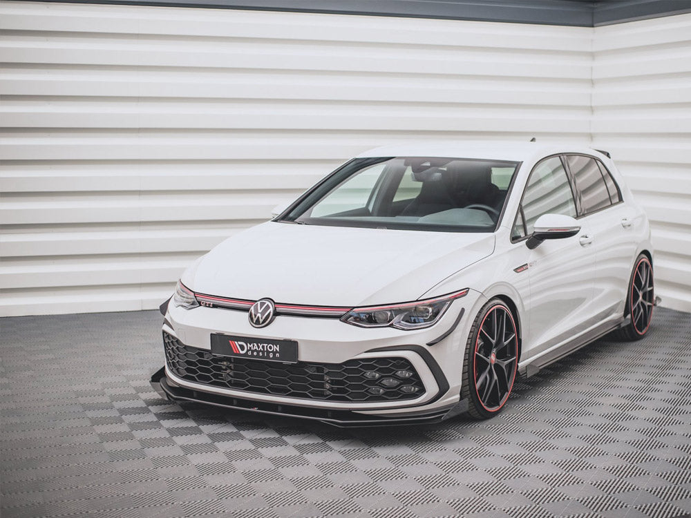 VW - Golf GTI MK8: Maxton Front Bumper Wings (Canards)