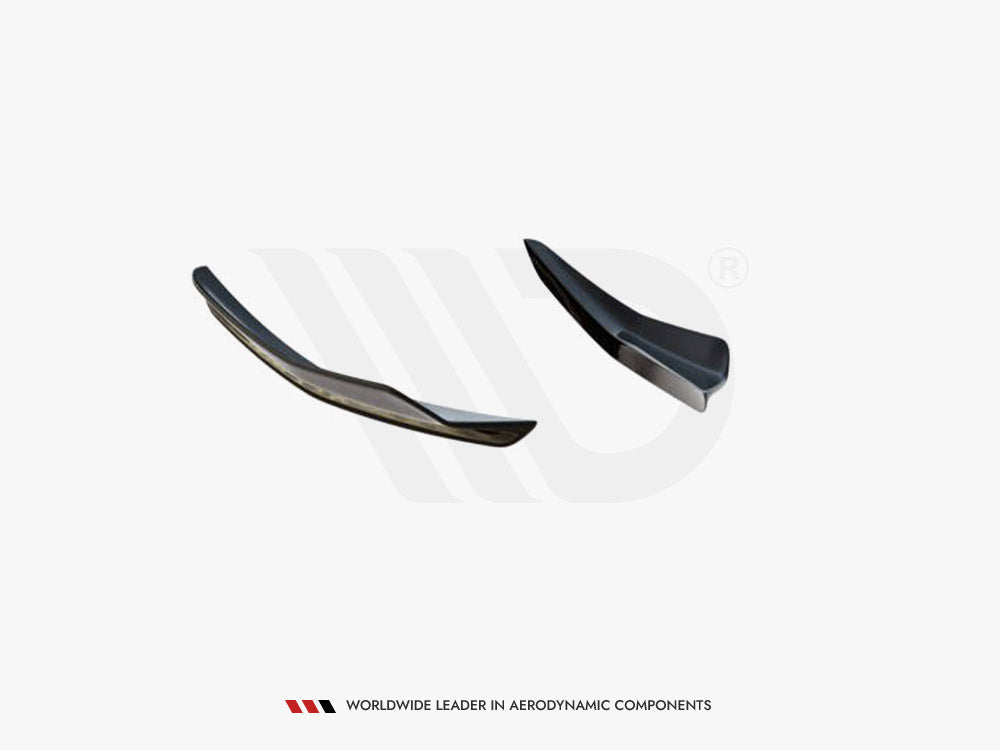 VW - Golf GTI MK8: Maxton Front Bumper Wings (Canards)