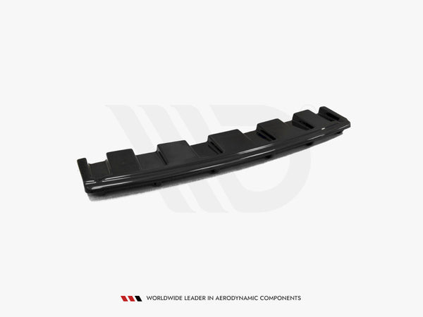 Audi - S6 C7 Avant: Maxton Central Rear Splitter (Vertical Bars)
