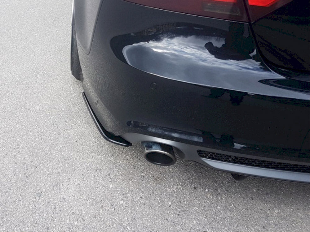 Audi - A7 S Line C7: Maxton Rear Side Splitters V1