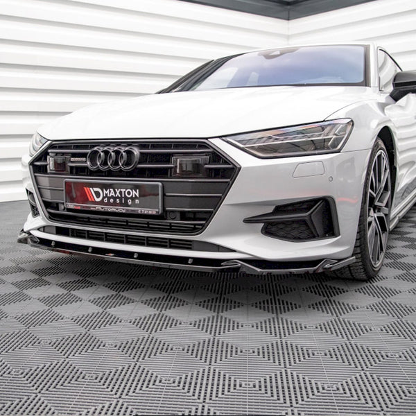 Audi - A7 C8 (2018-): Maxton Front Splitter V2