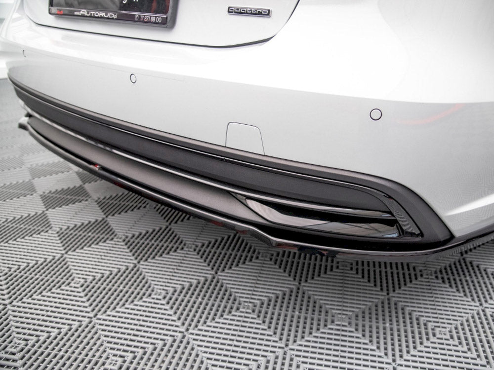 Audi - A7 C8: Maxton Central Rear Splitter
