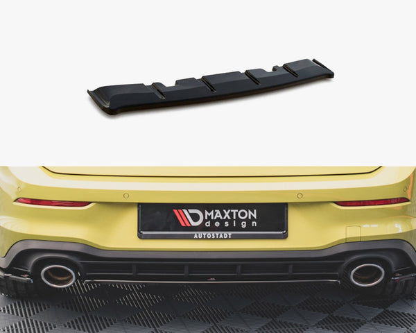 VW - Golf 8 GTI Clubsport (2020-): Maxton Central Rear Splitter