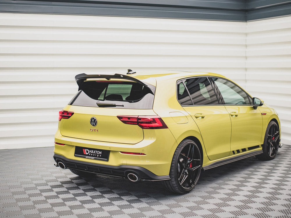 VW - Golf 8 GTI Clubsport (2020-): Maxton Central Rear Splitter