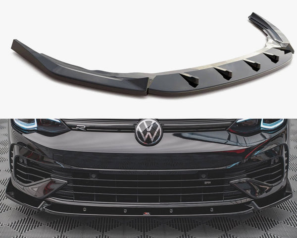 VW - Golf R MK8: Maxton Front Splitter V2