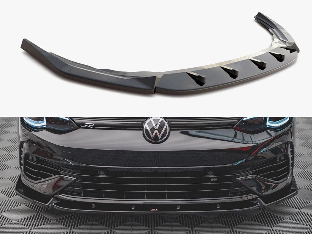VW - Golf R MK8: Maxton Front Splitter V2
