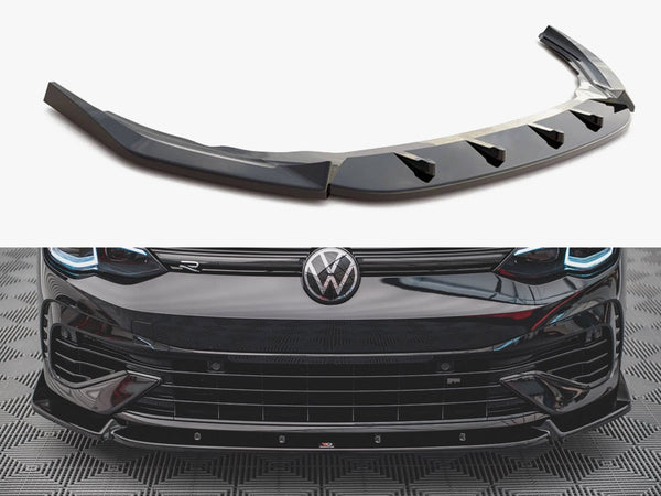 VW - Golf R MK8: Maxton Front Splitter V2