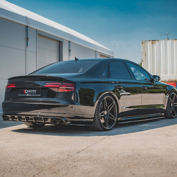 Audi - S8 D4 Facelift (2015-2017): Maxton Rear Side Splitters V2