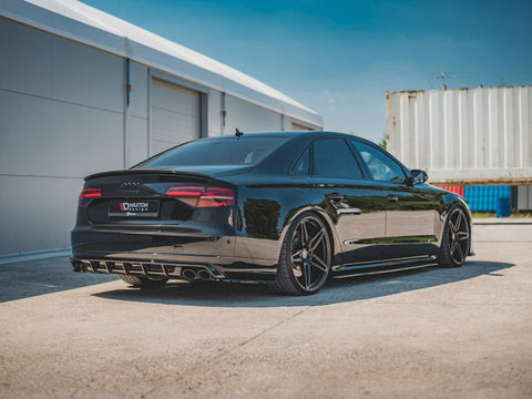Audi - S8 D4 Facelift (2015-2017): Maxton Rear Side Splitters V2
