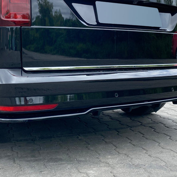 VW - Caddy MK4: Maxton Rear Splitter (Vertical Bars)