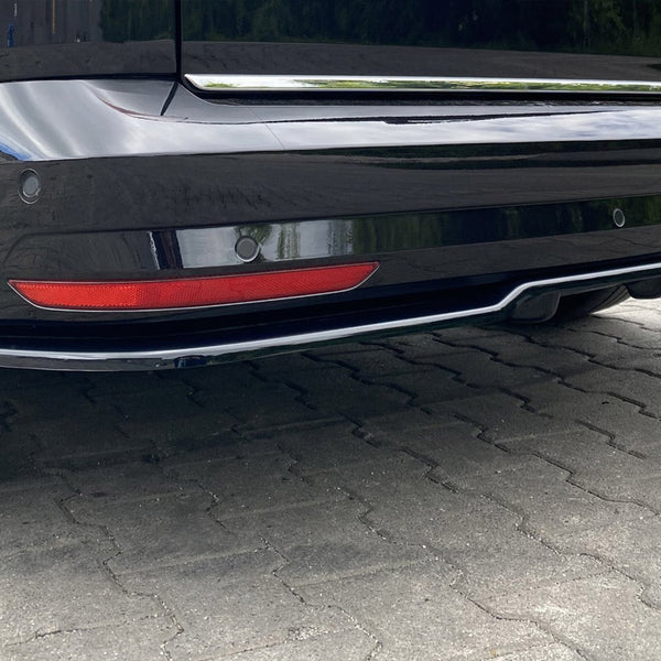 VW - Caddy MK4: Maxton Rear Splitter (Vertical Bars)