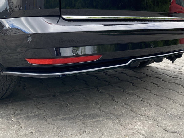 VW - Caddy MK4: Maxton Rear Splitter (Vertical Bars)