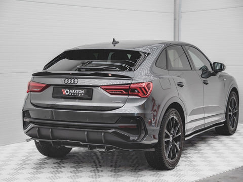 Audi - Q3 Sportback S Line: Maxton Rear Splitter (Vertical Bars)