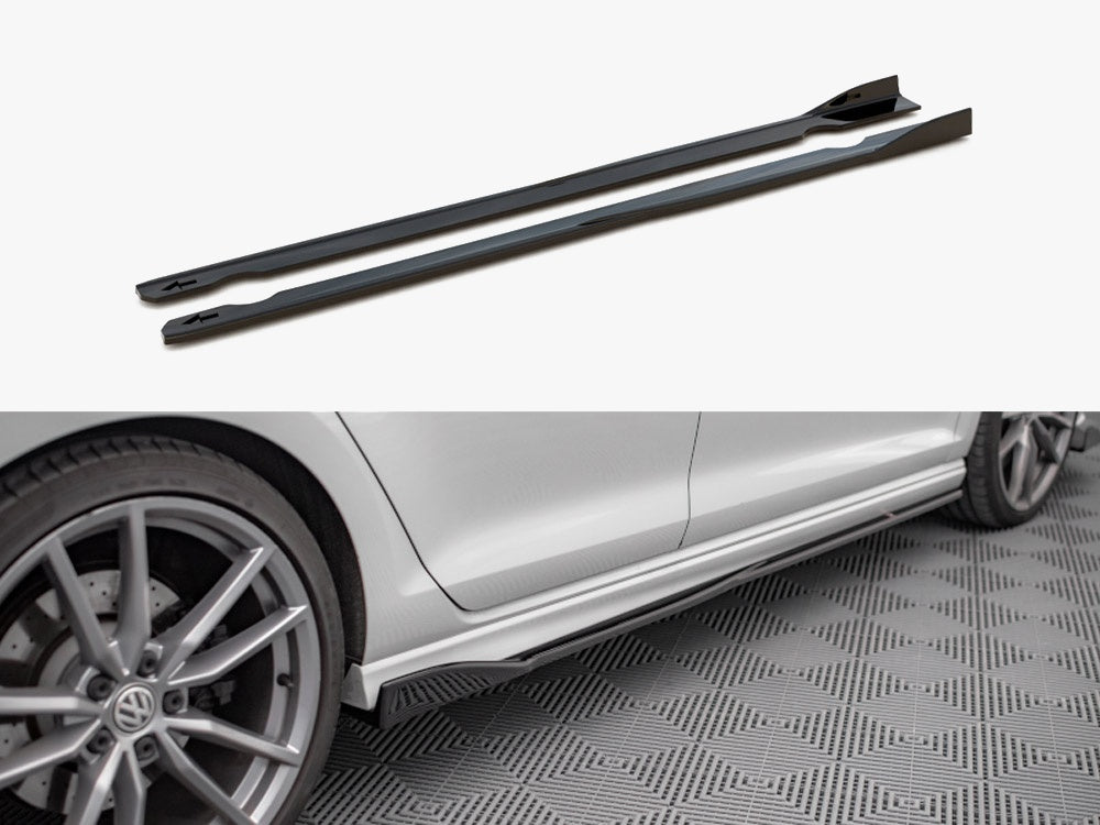 VW - Golf R / R Line MK7: Maxton Side Skirts V2